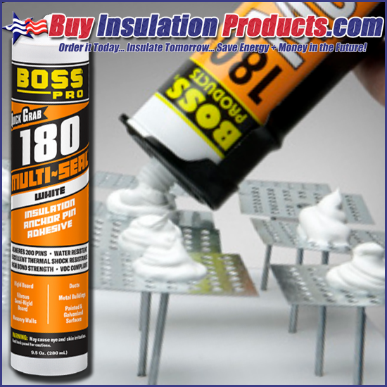 Boss Multi-Seal 180 Insulation Pin Adhesive