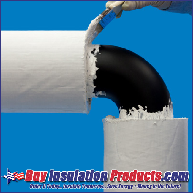 Sealing Fiberglass Pipe Insulation Edges with Mastic for Condensation Protection