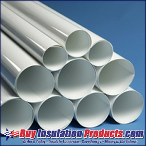 PVC Jacketing White Cut and Curl for Pipe Insulation